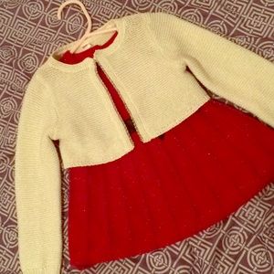 Red sparkly dress